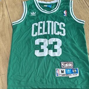 Adidas Boston Celtics Basketball Jersey - Larry Bird #33 Youth M